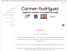 Tablet Screenshot of carmenrodriguez.it